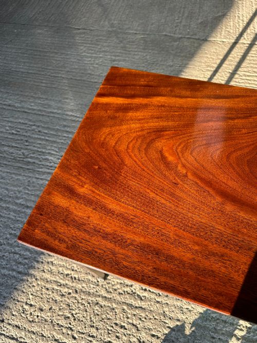 A GEORGE III MAHOGANY SIDE TABLE PROBABLY SCOTTISH 1770'S - ADDITIONAL PHOTO 14