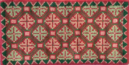 an arts and crafts donegal rug - CATEGORY: ANTIQUE RUGS - DATED 1920