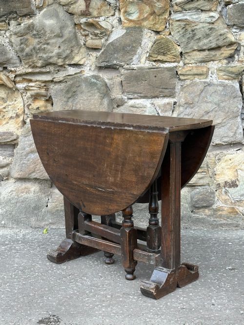 AN OAK JOINED TAVERN TABLE C16501680 WITH REPAIRS AND REPLACEMENTS - ADDITIONAL PHOTO 10