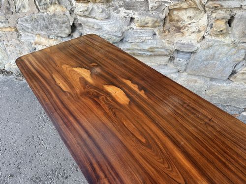 AN IMPRESSIVE GEORGE IV GONCALO ALVES 'PILLAR END' LIBRARY TABLE ATTRIBUTED TO GILLOWS C1830 - ADDITIONAL PHOTO 7