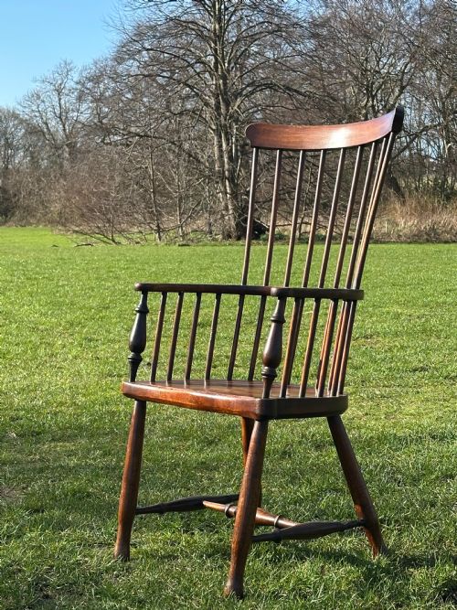A PARTICULARLY GOOD DARVELIRVINE VALLEY ARMCHAIR THIRD QUARTER 19TH CENTURY ATTRIBUTED TO DUNCAN MCKELLAR OF FENWICK AYRSHIRE - ADDITIONAL PHOTO 8
