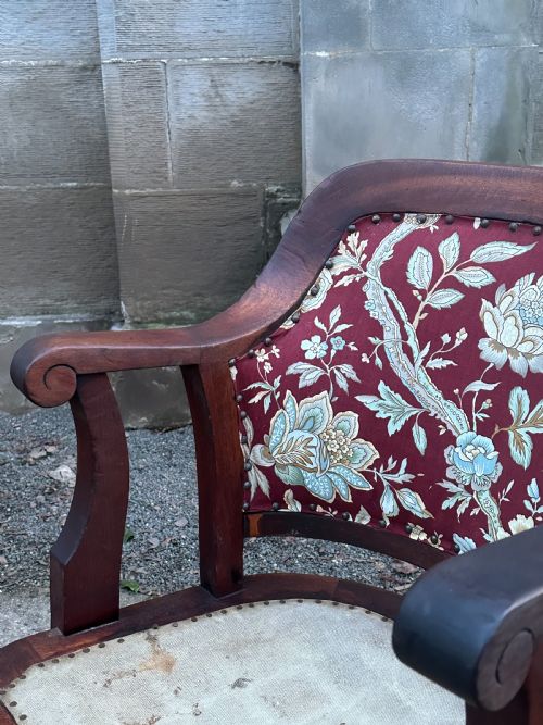 A PAIR OF SOUTH AFRICAN CAPE STINKWOOD ARMCHAIRS C1910 - ADDITIONAL PHOTO 5