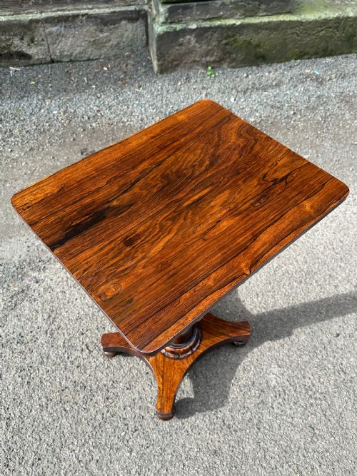 A SCOTTISH GEORGE IV ROSEWOOD PEDESTAL TABLE IN THE OF MANNER JAMES MEIN JNR C1830 - ADDITIONAL PHOTO 12