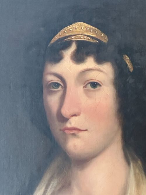 SCOTTISH SCHOOL PORTRAIT OF A REGENCY ARISTOCRAT EARLY 19TH CENTURY - ADDITIONAL PHOTO 3