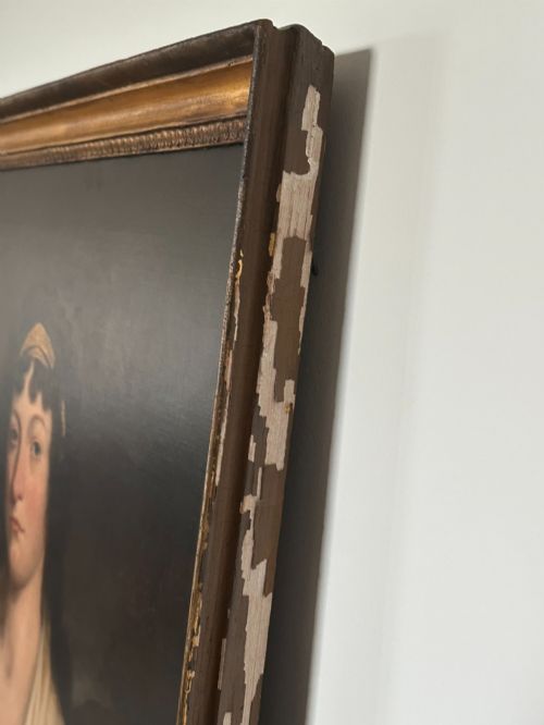 SCOTTISH SCHOOL PORTRAIT OF A REGENCY ARISTOCRAT EARLY 19TH CENTURY - ADDITIONAL PHOTO 4