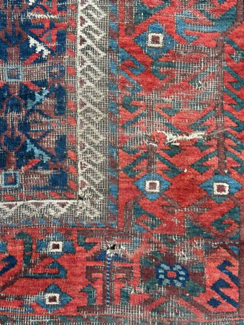 A FINE ANTIQUE NORTH WEST PERSIAN RUG - ADDITIONAL PHOTO 4