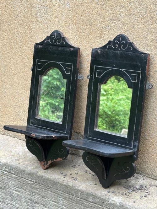 A PAIR OF SMALL LATE 19TH CENTURY GIRANDOLES IN THE MANNER OF COTTIER CO - ADDITIONAL PHOTO 7