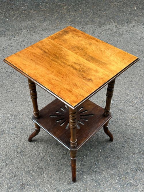 AN ANGLO JAPANESE OCCASIONAL TABLLE IN THE STYLE OF EW GODWIN 1880'S - ADDITIONAL PHOTO 2