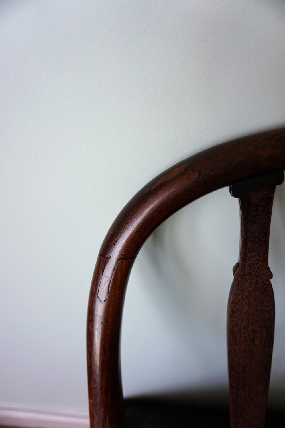 A George III carved mahogany chair by Gillows, c.1785 View IV
