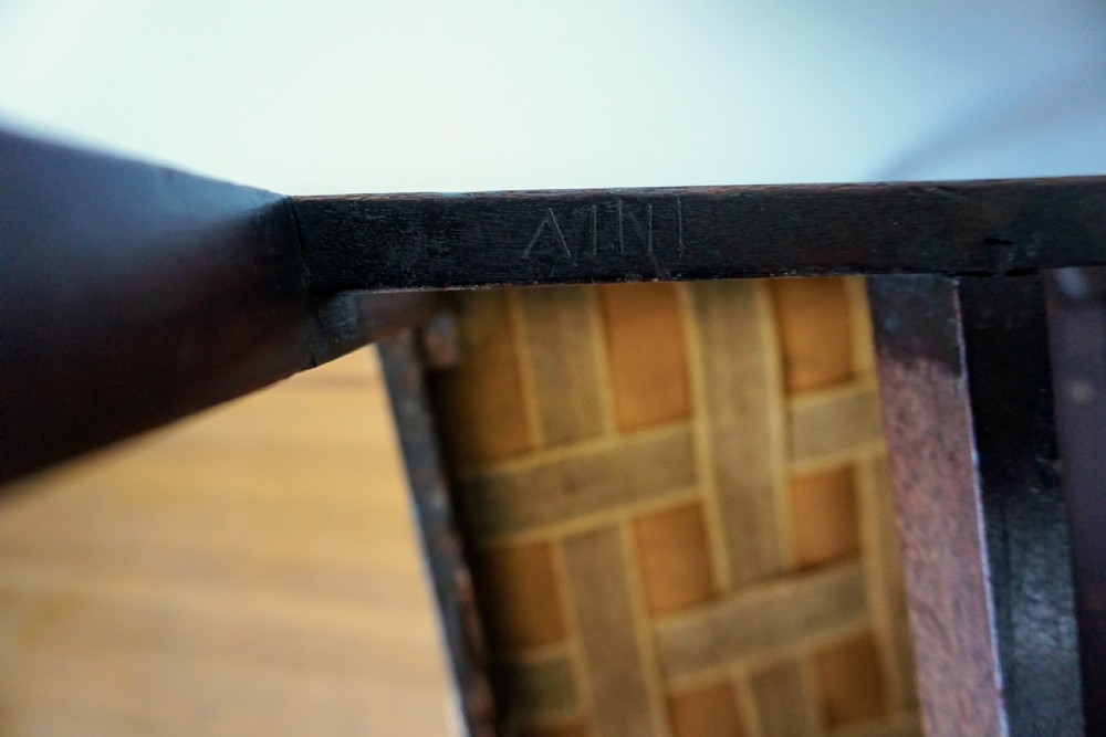 A George III carved mahogany chair by Gillows, c.1785 View V