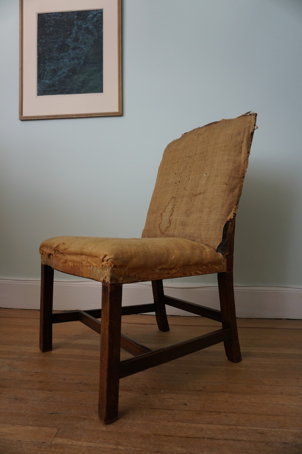 A Scottish George II mahogany country house side chair c.1760