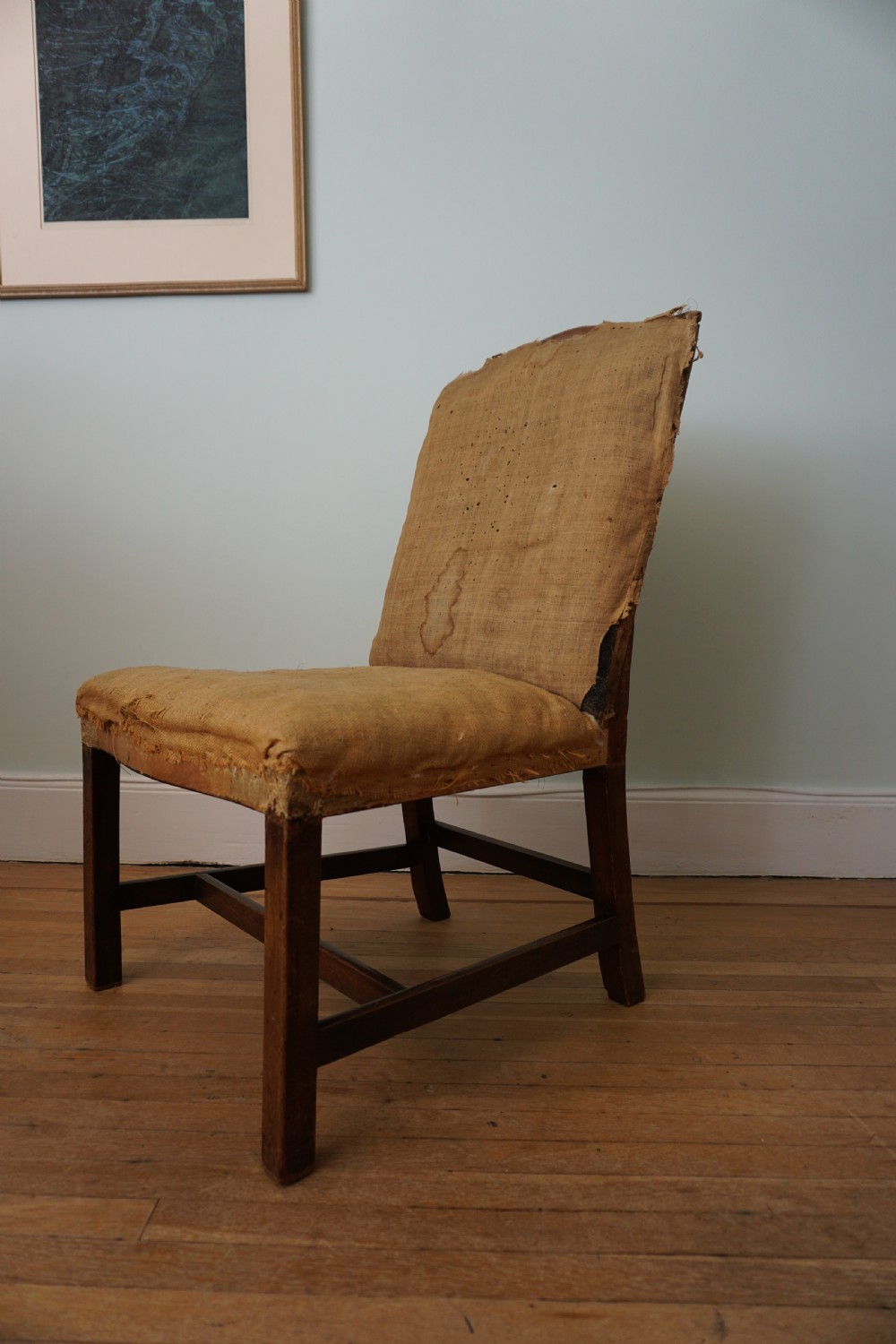 A Scottish George II mahogany country house side chair c.1760 View II