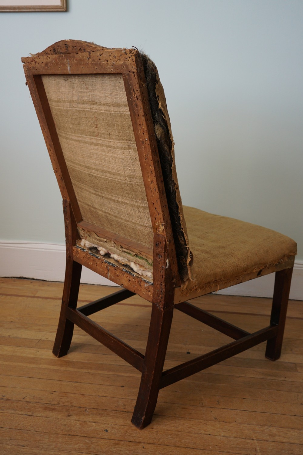 A Scottish George II mahogany country house side chair c.1760 View V
