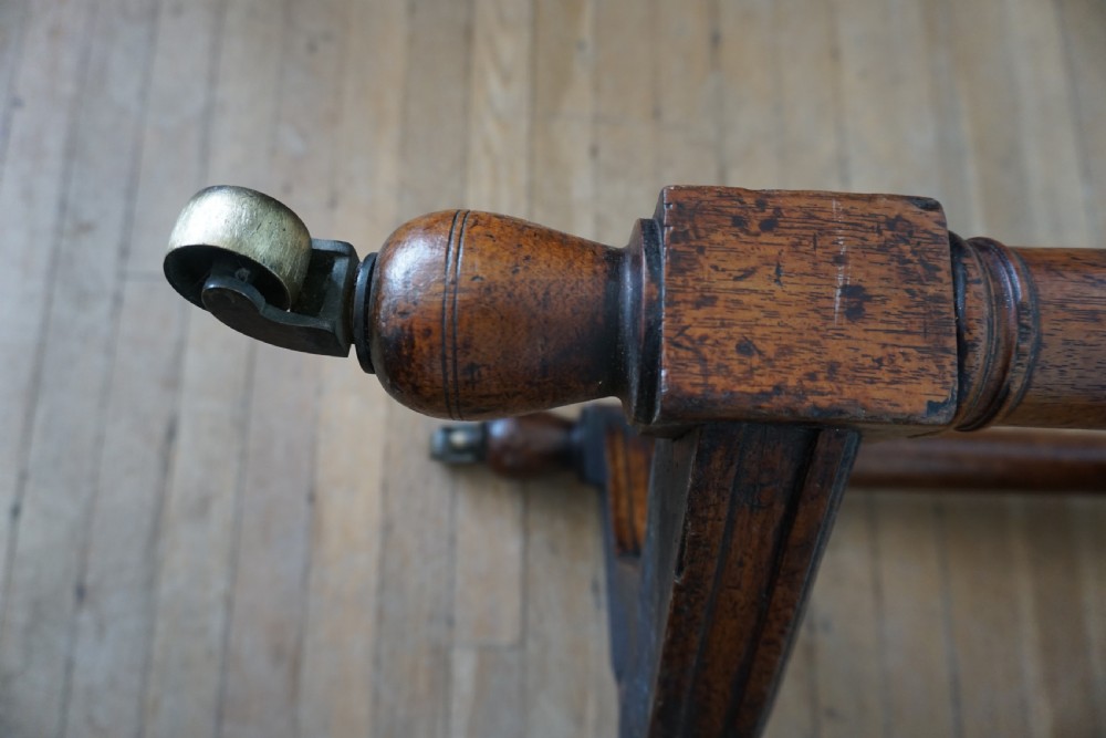 A stylish walnut library Arts and Crafts centre table c.1880 of small proportions View II