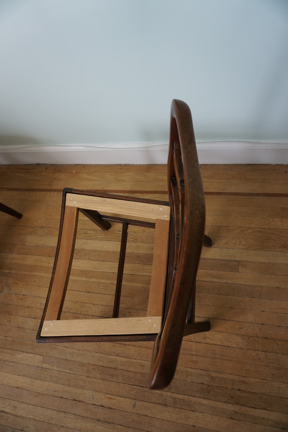 A fine Scottish George III mahogany 'fiddle-back' side chair attributed to William Hamilton c.1770 View VIII