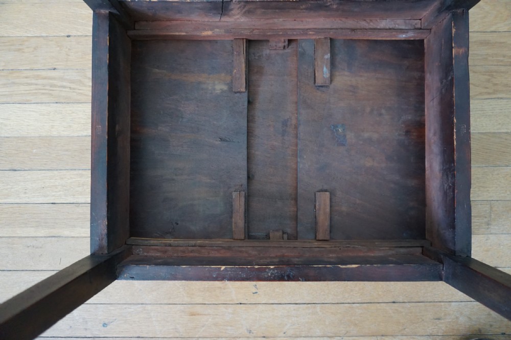 An unusual Scottish George III mahogany writing table, of small proportions, probably made in Edinburgh View VII