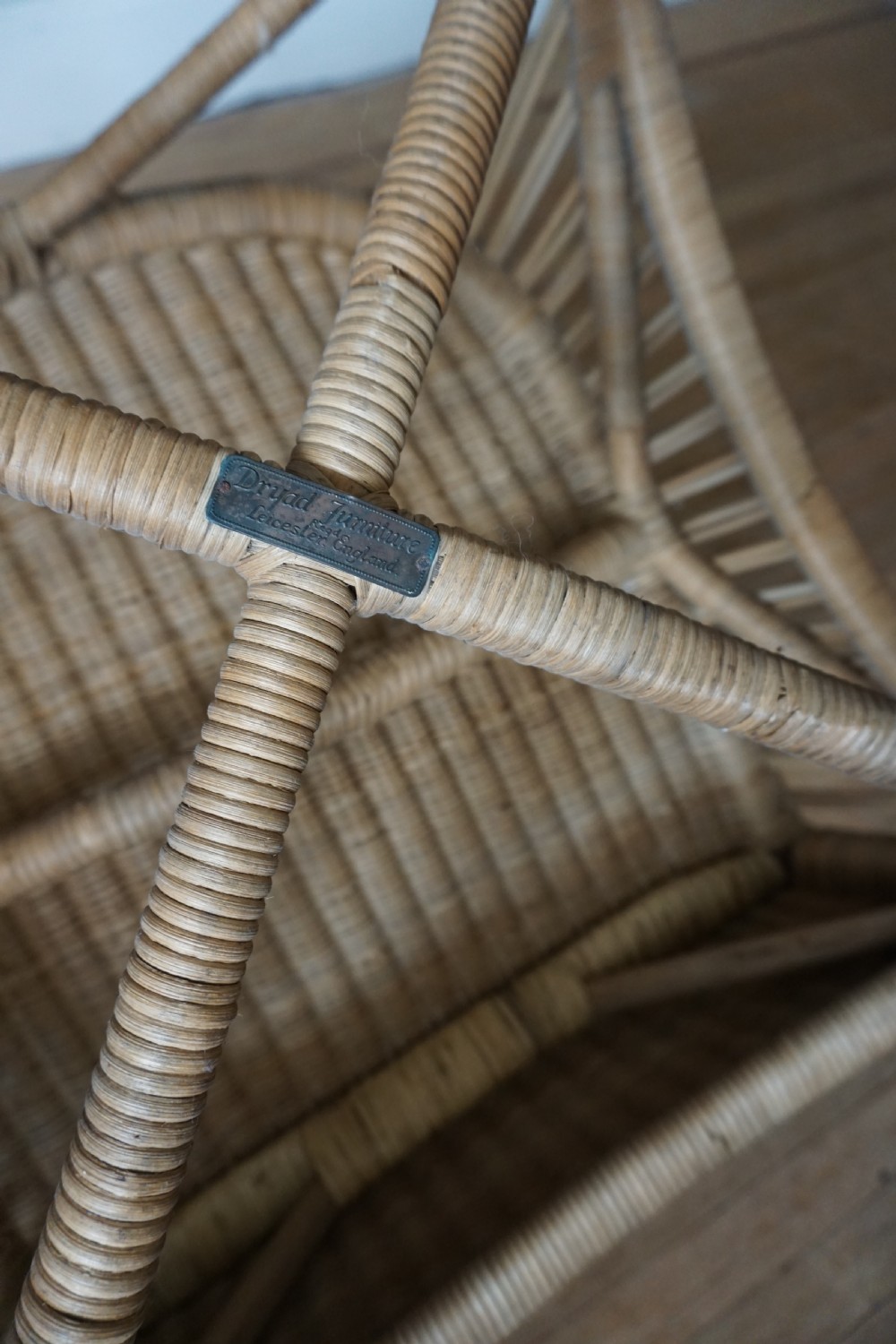 Dryad Ltd.: A woven cane armchair c.1920 View III