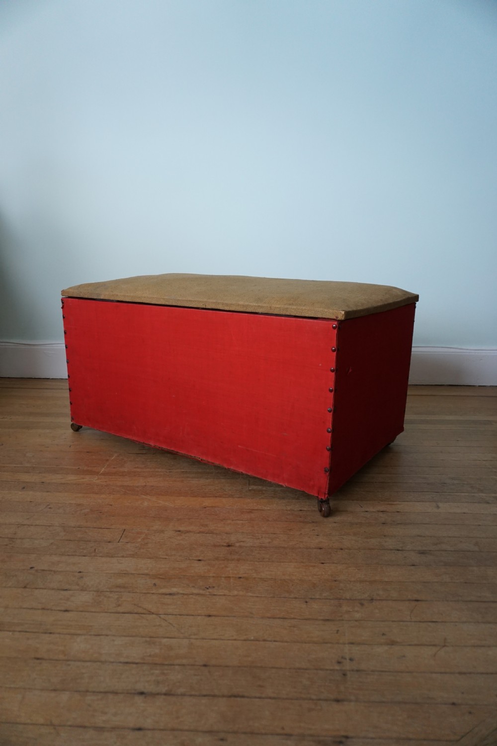 An Edwardian ottoman c.1900