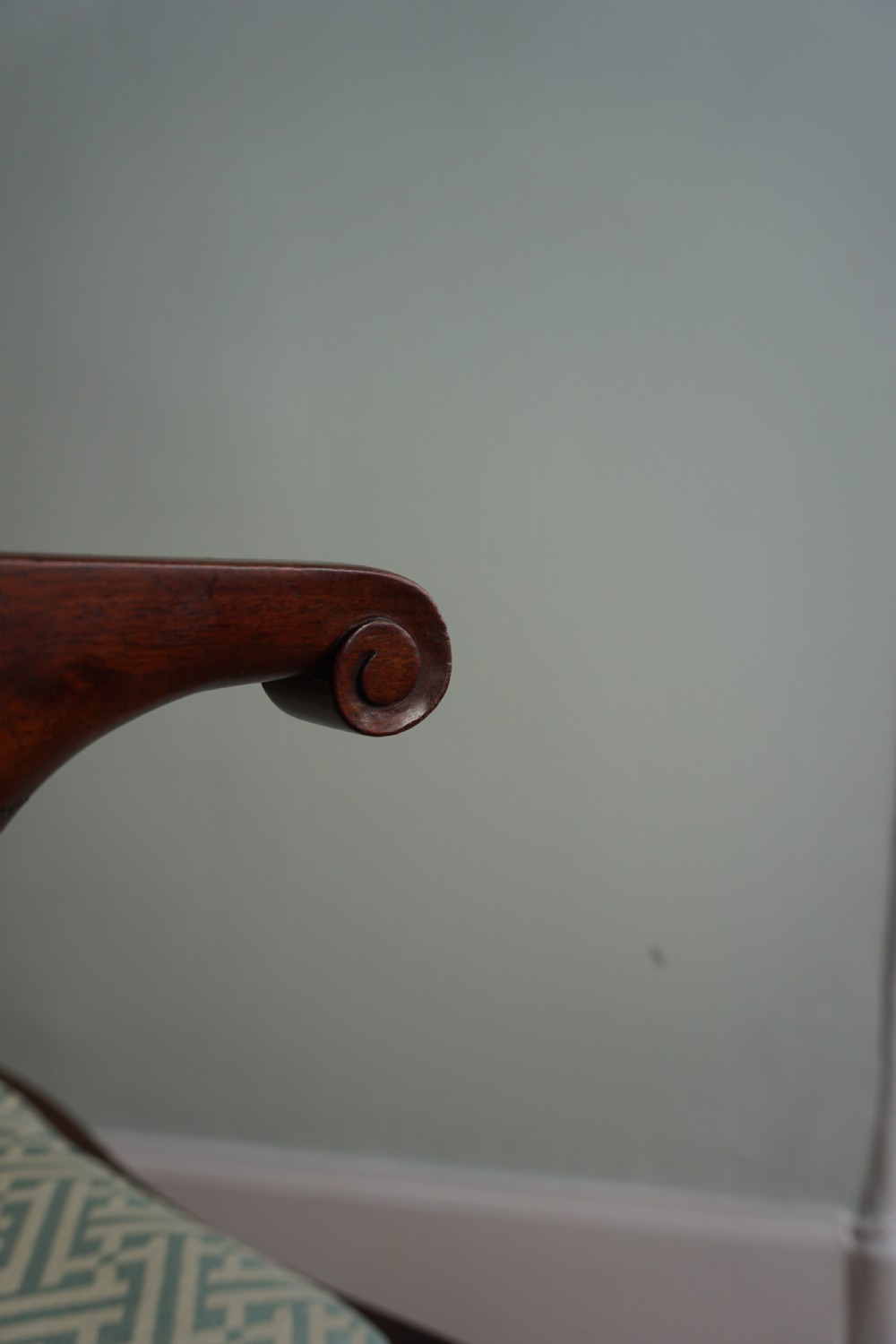 A 'Chinese Chippendale' style carved mahogany chair, fourth quarter 19th century View V
