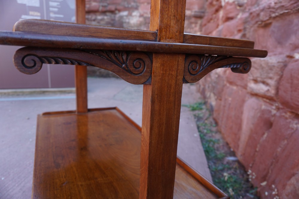 A George IV mahogany Dinner Wagon in the manner of Gillows View VI