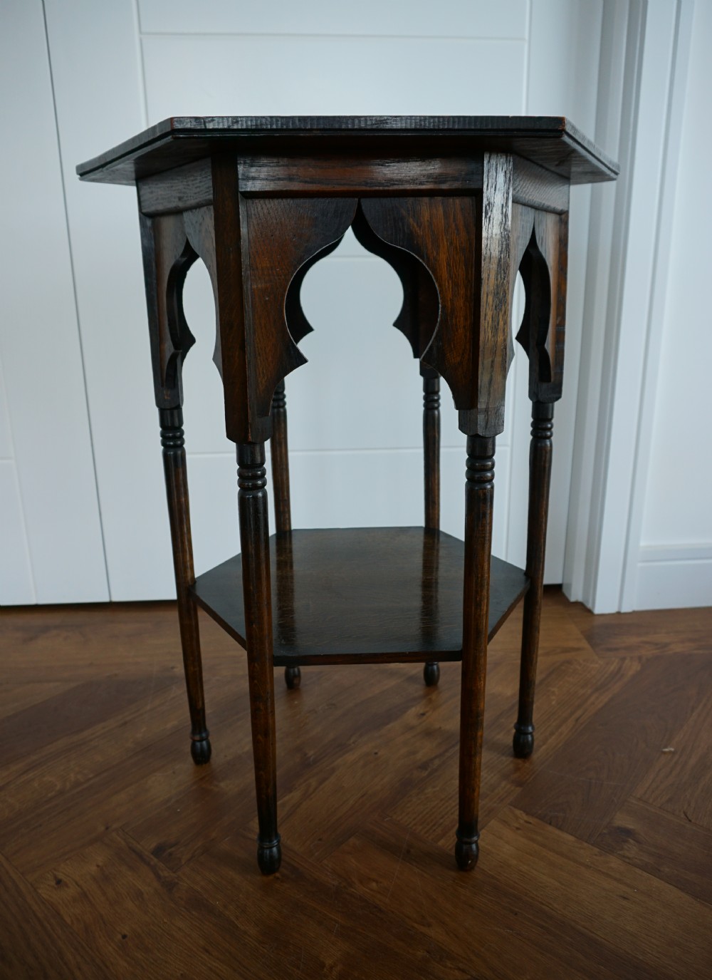 A Liberty oak Moorish table c.1900 View III