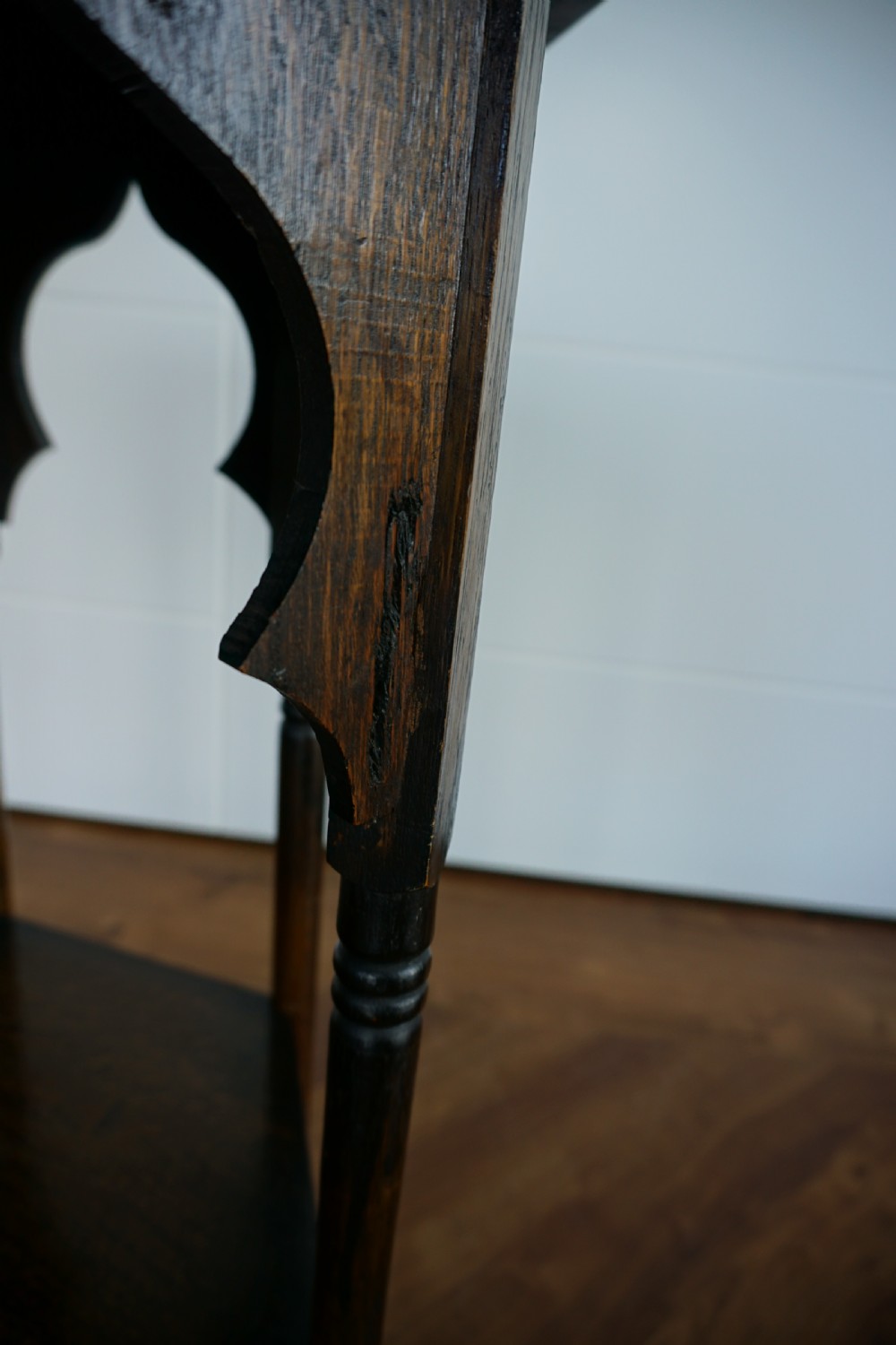 A Liberty oak Moorish table c.1900 View V