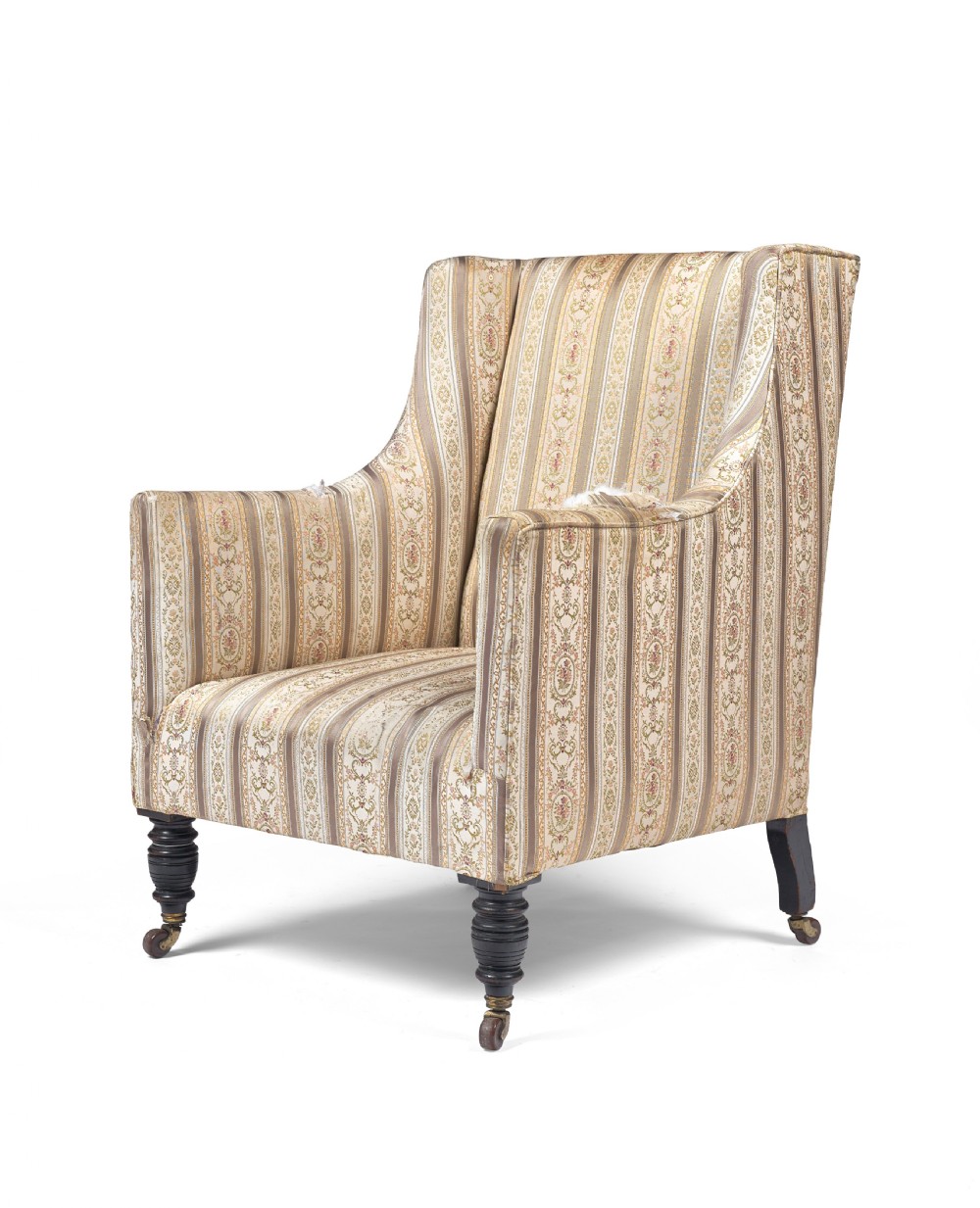 A Victorian easy armchair by Cornelius V. Smith, London c.1885