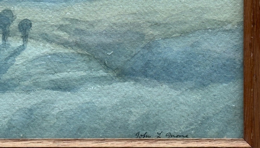 John Lysaght Moore (New Zealand 1897-1965) 'Mount Egmont' watercolour painting View V
