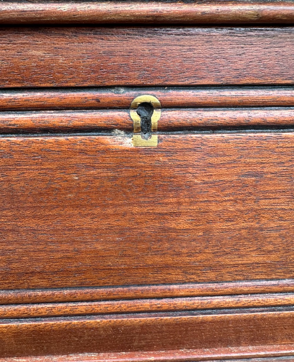 A small 19th century walnut chest of drawers, probably London made, c.1870 View II