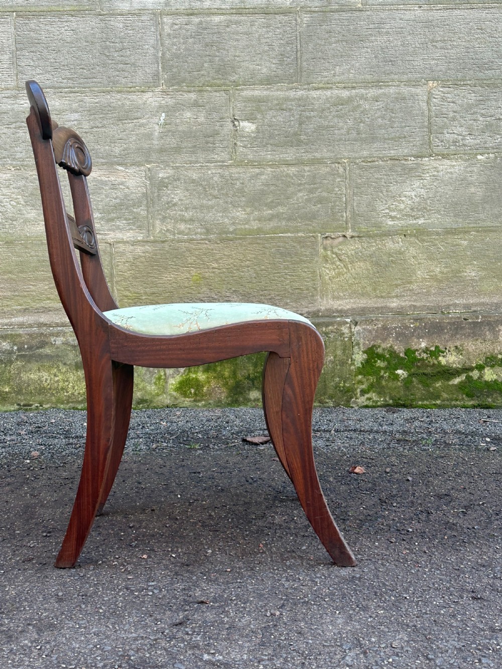 A Scottish Regency carved mahogany side chair in the Grecian taste, Edinburgh c.1815 View III