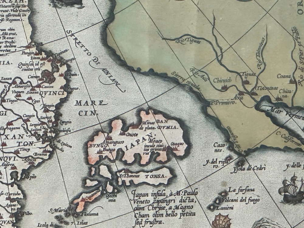 Abraham Ortelius (Flemish 1527-1598) A 16th century map of Tartaria, published in Antwerp by Christophe Plantina, 1584 View IV