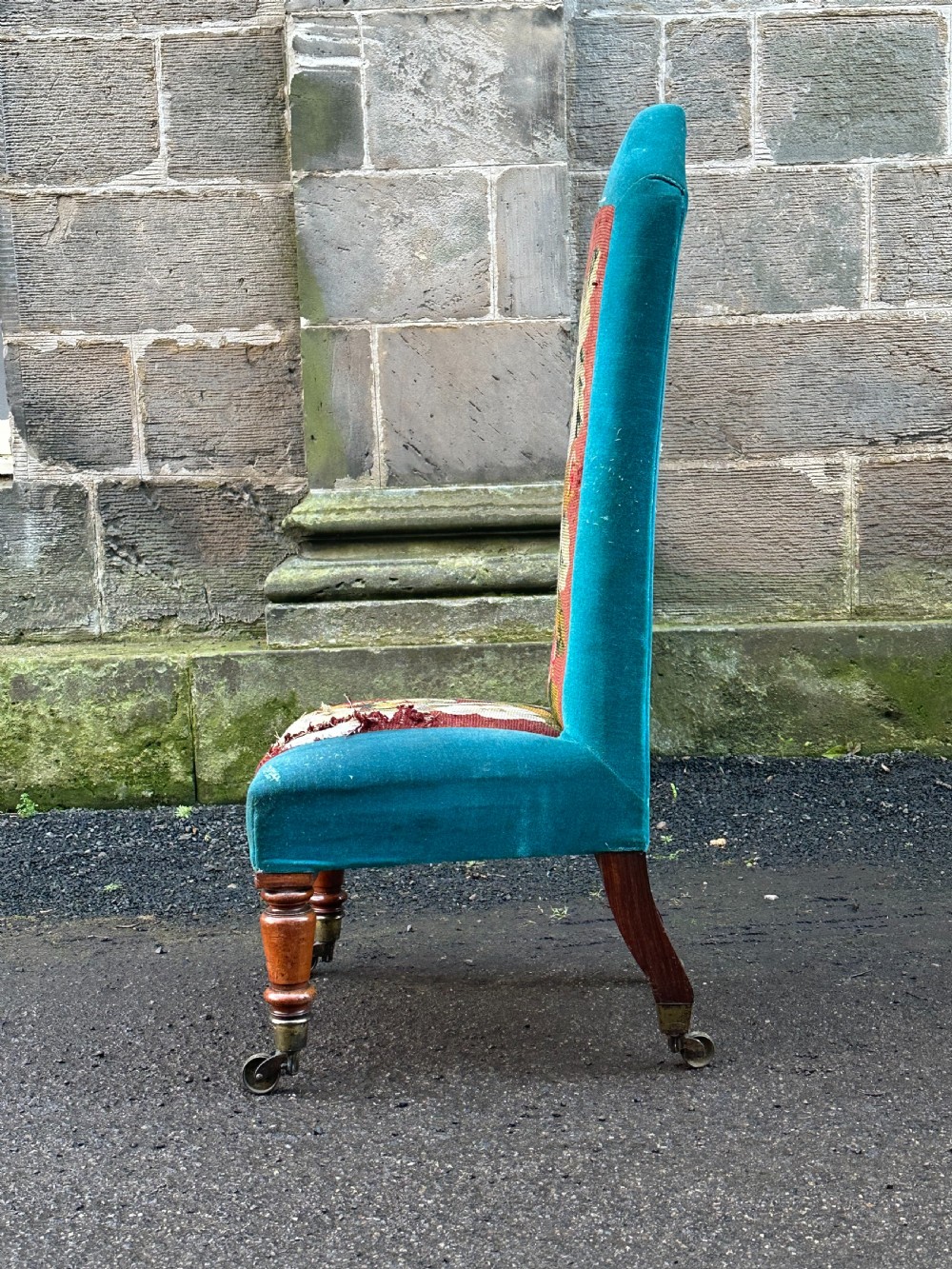 A Scottish George IV rosewood high-back chair, in the manner of James Mein, c.1830