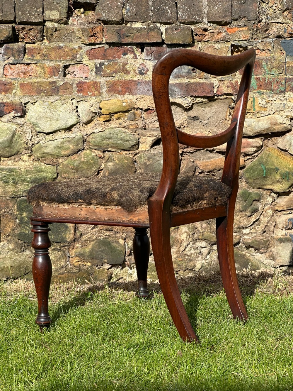 A Gillows style mahogany Gentleman's Club or Library side chair, c.1835 View IV