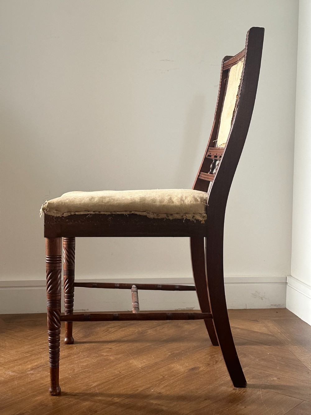 Bruce J. Talbert (1838-1881) A walnut Aesthetic Movement side chair made by Gillows, c.1881 View II