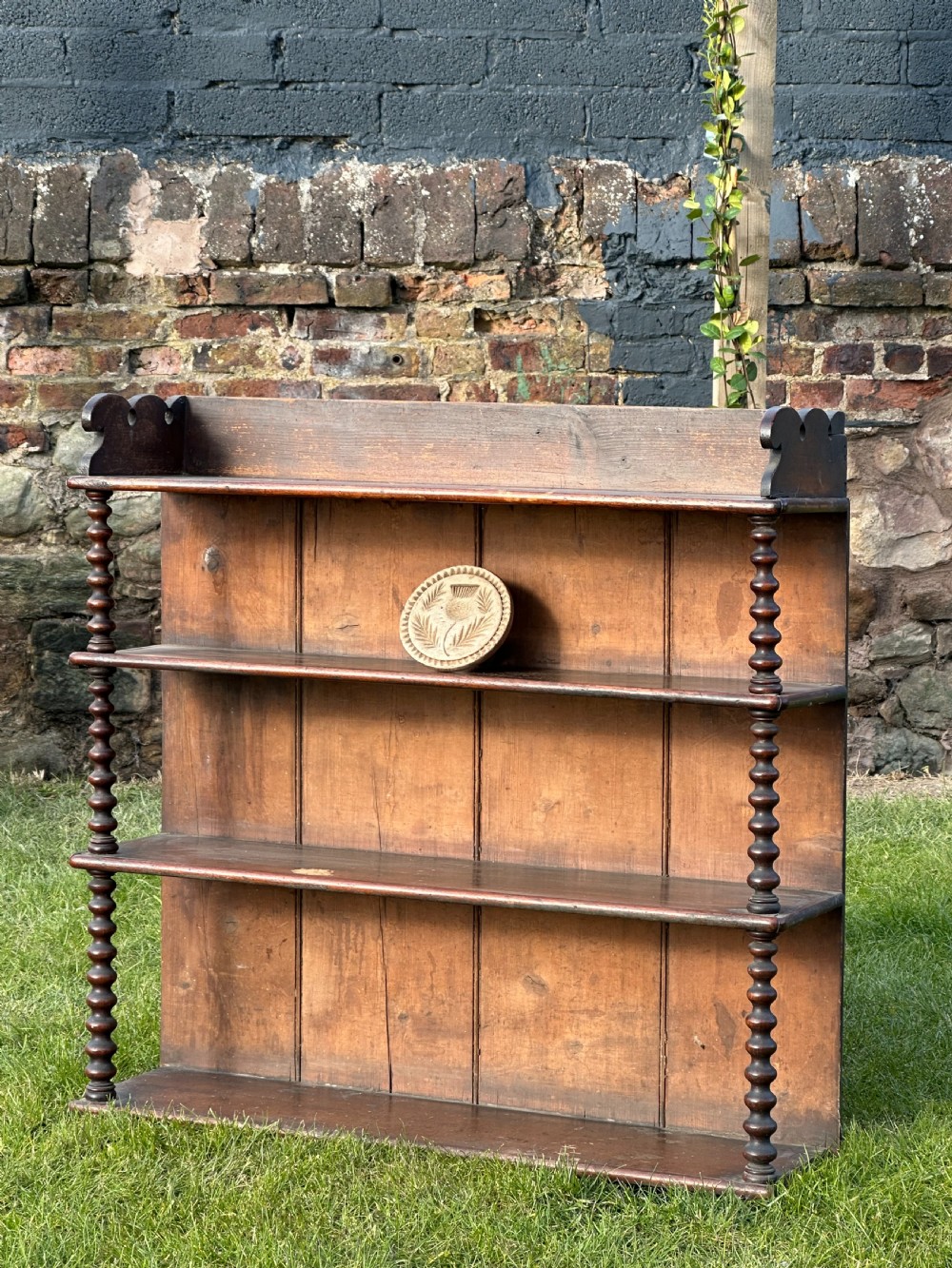 A characterful set of 19th century vernacular shelves View VIII