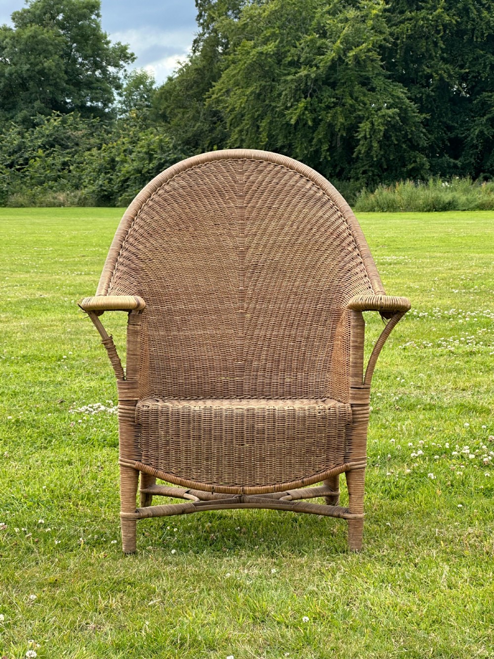 An early Dryad armchair, designed by Benjamin Fletcher, Leicester c.1910