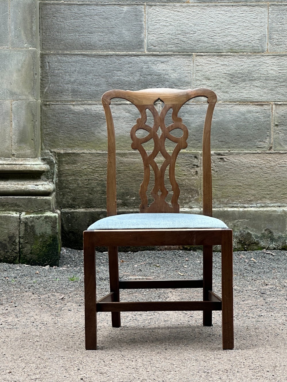 A Scottish George III mahogany side chair, third quarter 18th century