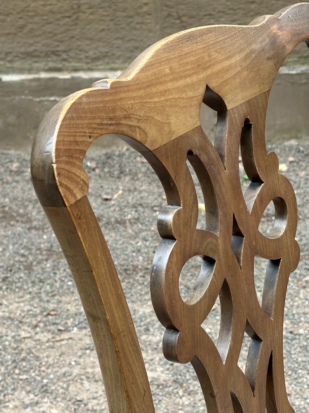 A Scottish George III mahogany side chair, third quarter 18th century View IV