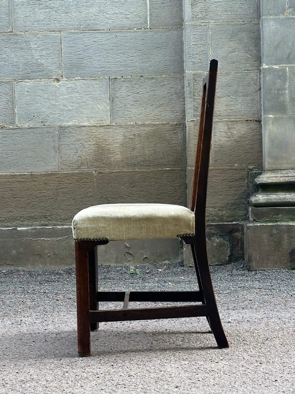 A pair of Irish George III walnut side chairs, c.1770 View VI