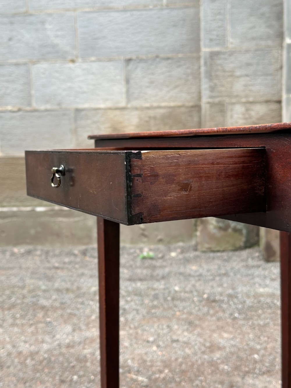 A Scottish George III mahogany 'spider leg' side table, Edinburgh c.1760 View II