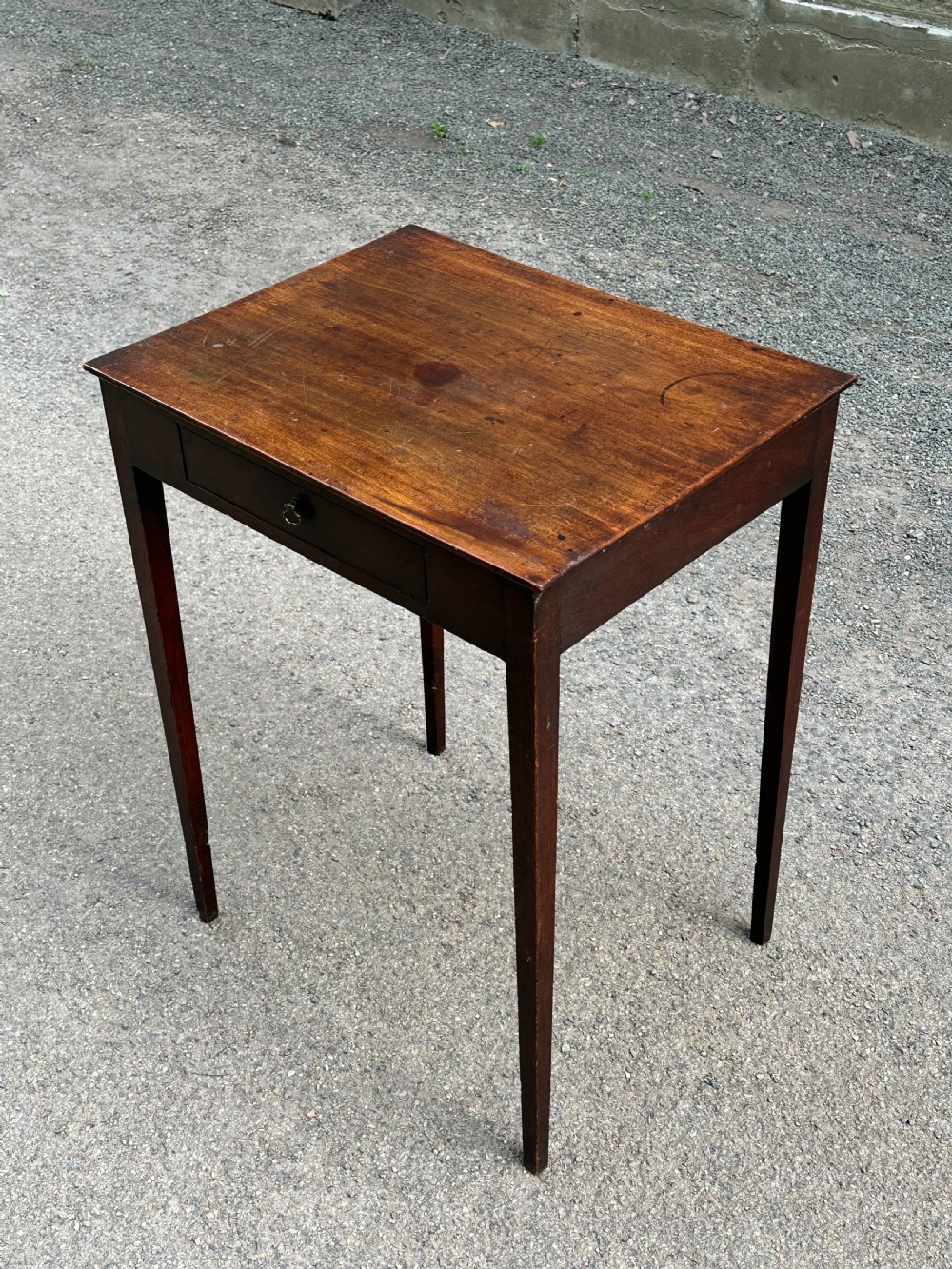 A Scottish George III mahogany 'spider leg' side table, Edinburgh c.1760 View IX