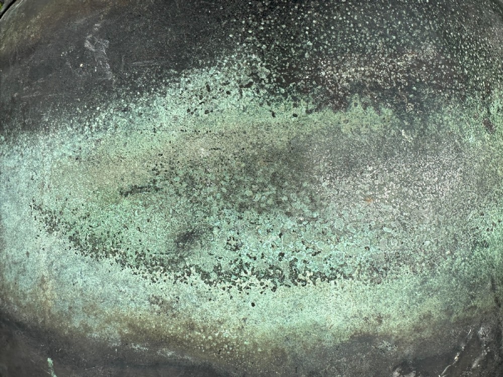 A 19th century rivetted copper planter View II