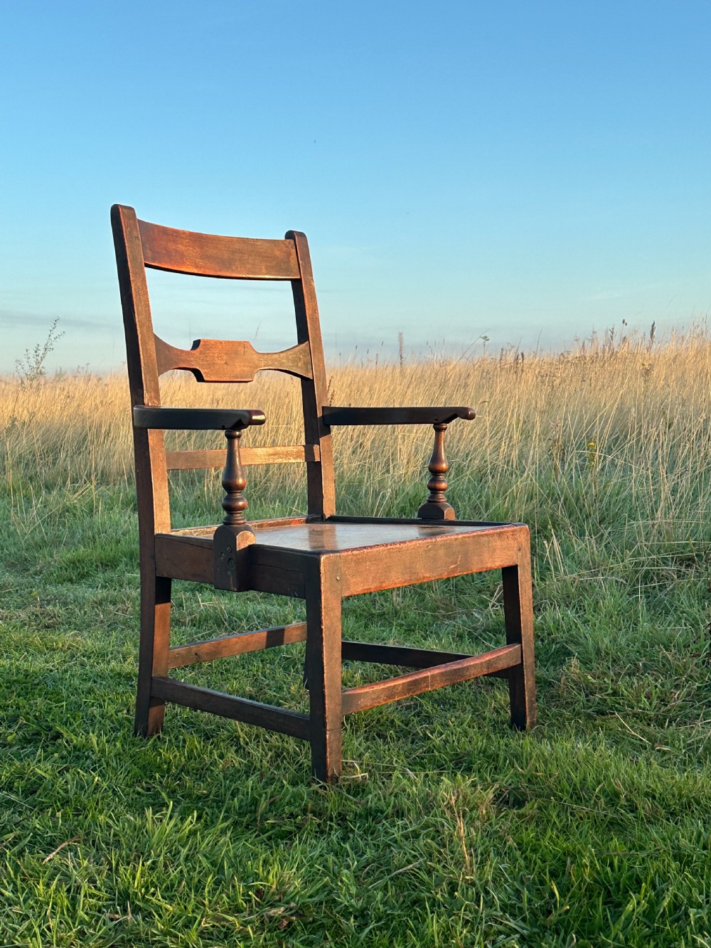 A Scottish vernacular birch armchair, Lanarkshire, second quarter 19th century