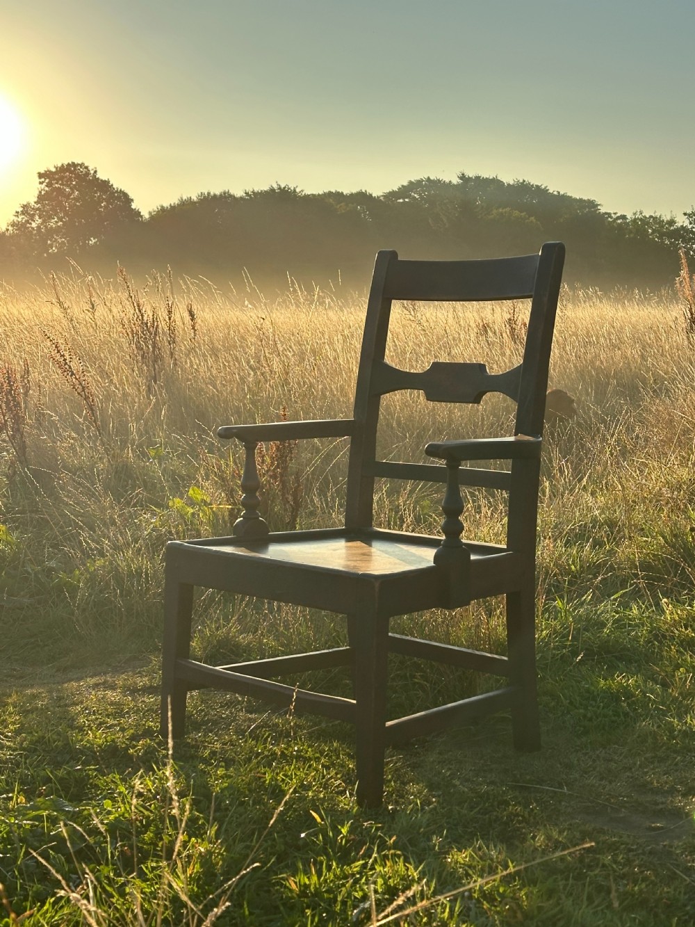 A Scottish vernacular birch armchair, Lanarkshire, second quarter 19th century View VIII