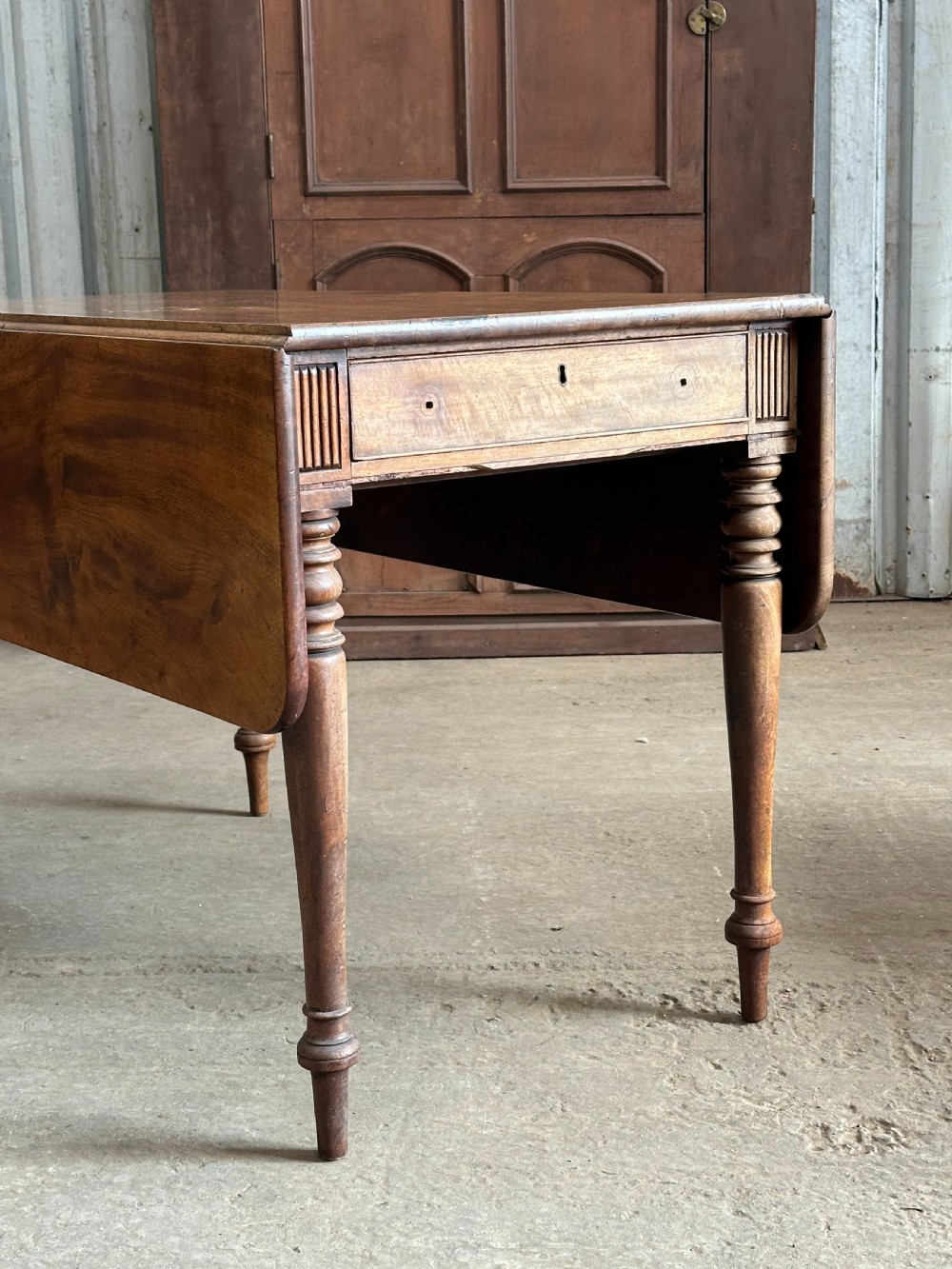A small Scottish mahogany dining table, 1830's View II