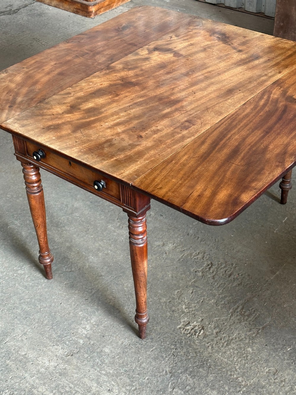 A small Scottish mahogany dining table, 1830's View V