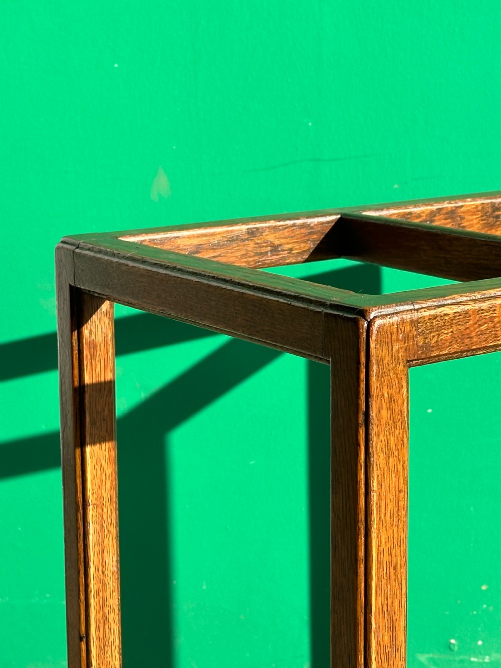 An oak stick stand with detachable liner attributed to Whytock & Reid, Edinburgh 1920's View II