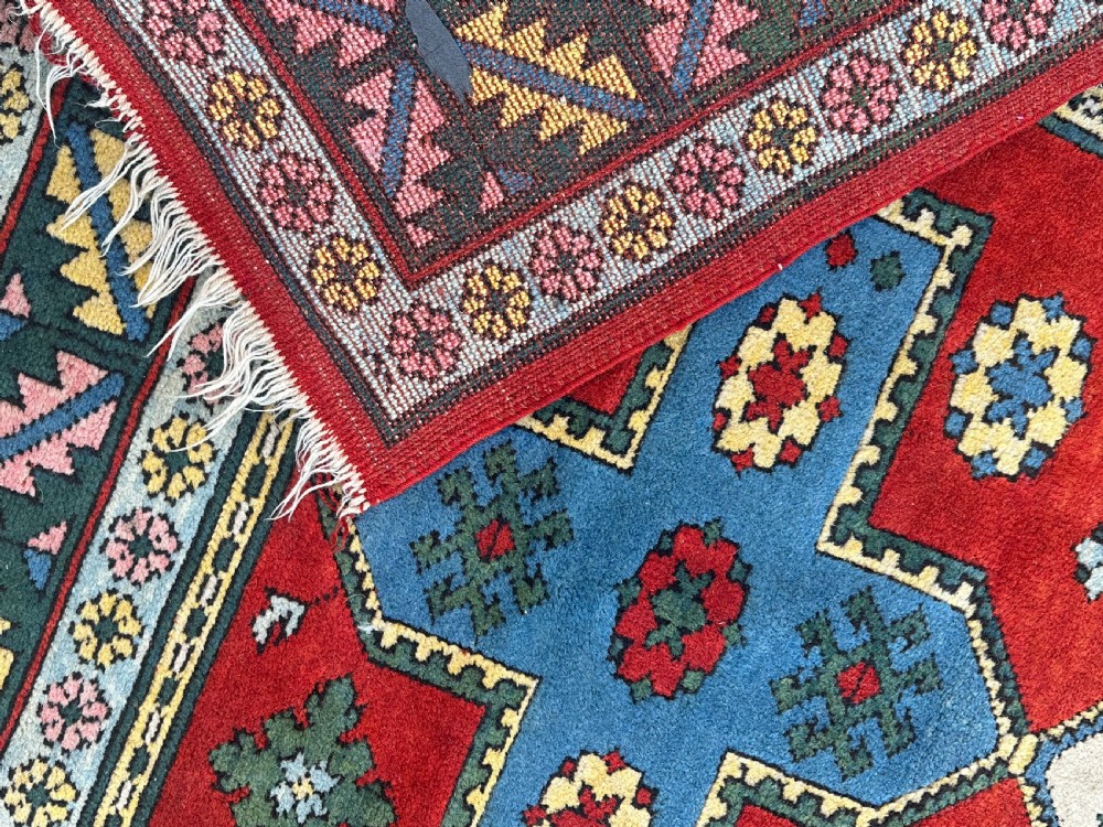 A hand-knotted Kazak rug View II