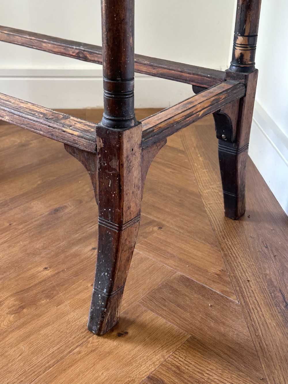 An Art Furniture table c.1870 from an artist's studio View IV