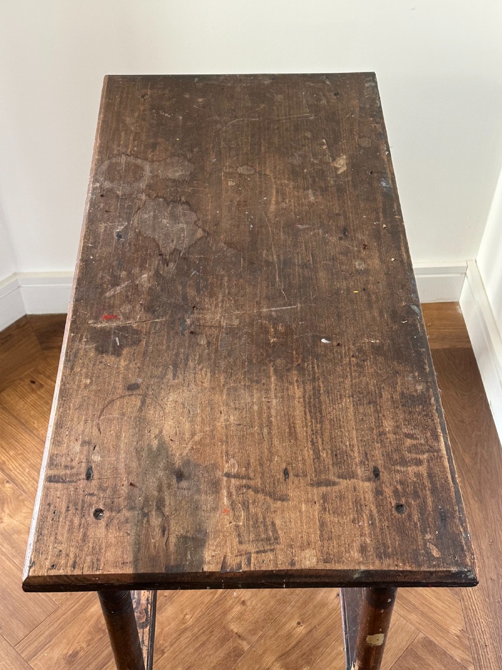 An Art Furniture table c.1870 from an artist's studio View V